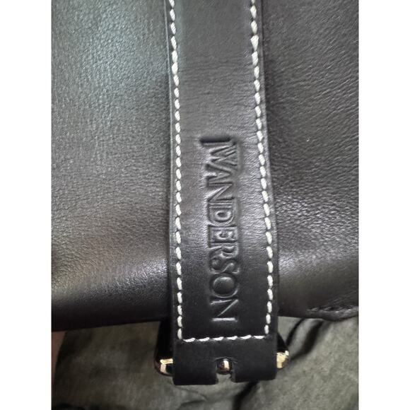 JW Anderson Disc Satchel Black Leather Crossbody / Shoulder Bag Iconic - Picture 9 of 11